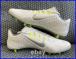 Rare Nike Vapor Carbon Elite 2.0 TD Football White Bolt Cleat 631425-101 sz 13.5