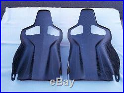 Real Carbon Back Shells For Recaro Sportster Cs Seats, Brand New, Made In Germany