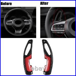 Real Carbon Fiber Steering Wheel Shifter Paddle For Lexus RX ES GS RX250 GS250