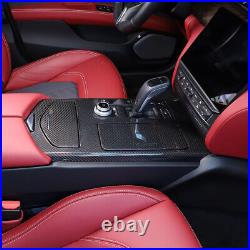 Real Carbon Fiber interior Panel Cover Trim Set Fits Maserati Ghibli 2017-2023