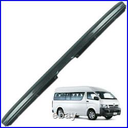 Rear Bumper Guard Step Cover Black Carbon for Toyota Hiace Commuter 2005 2017