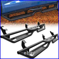 Running Boards Fit 2010-2024 Toyota 4Runner Side Steps Nerf Bar Two Stairs