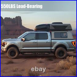 Running Boards Fit 2010-2024 Toyota 4Runner Side Steps Nerf Bar Two Stairs