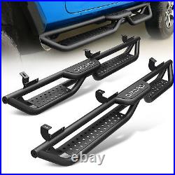 Running Boards for 2007- 2018 Jeep Wrangler JK Unlimited 4 Door Steel Side Steps