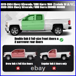 Running Boards for 2019-2024 Silverado/Sierra 1500 Double Cab Nerf Bar Side Step