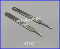 Scalpel Blades Carbon Steel Surgical Handle Blade Medical Dental ENT Instruments