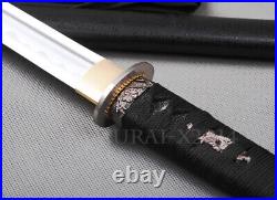Self Defense Wakizashi Ninjato Japanese Samurai Ninja Sword Carbon Steel Blade