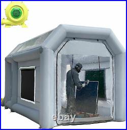 Sewinfla Inflatable Paint Booth Portable Car Spray Booth & 1-3 Blowers 14 Size