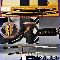 Sharp Japanese Samurai Swords Set Katana + Wakizashi + Free Box Maintenance Tool