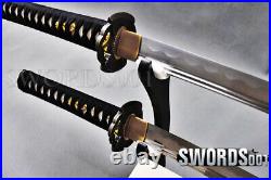 Sharp Japanese Samurai Swords Set Katana + Wakizashi + Free Box Maintenance Tool