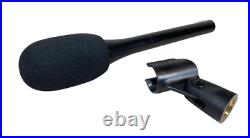 Shure SM63LB Omnidirectional Dynamic Microphone Extended Handle Broadcast Black