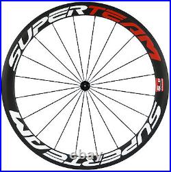 Superteam Carbon Wheels 50mm Clincher Bicycle Bike Wheels Carbon Road Wheelset