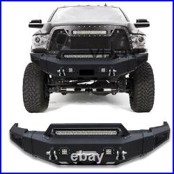 Textured Black Front Bumper with LED light Fit for 2010-2018 Dodge RAM 2500/3500