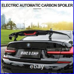 Universal Carbon Fiber Electric Automatic With Speed Lift Tail Rear Spoiler Wings