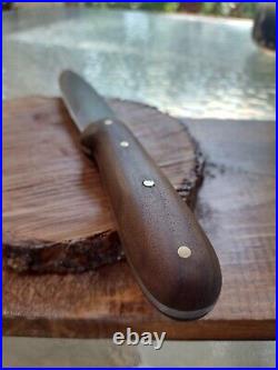Woodsman Forge Hand Forged 1095 Steel Kephart Knife Black Walnut Scales